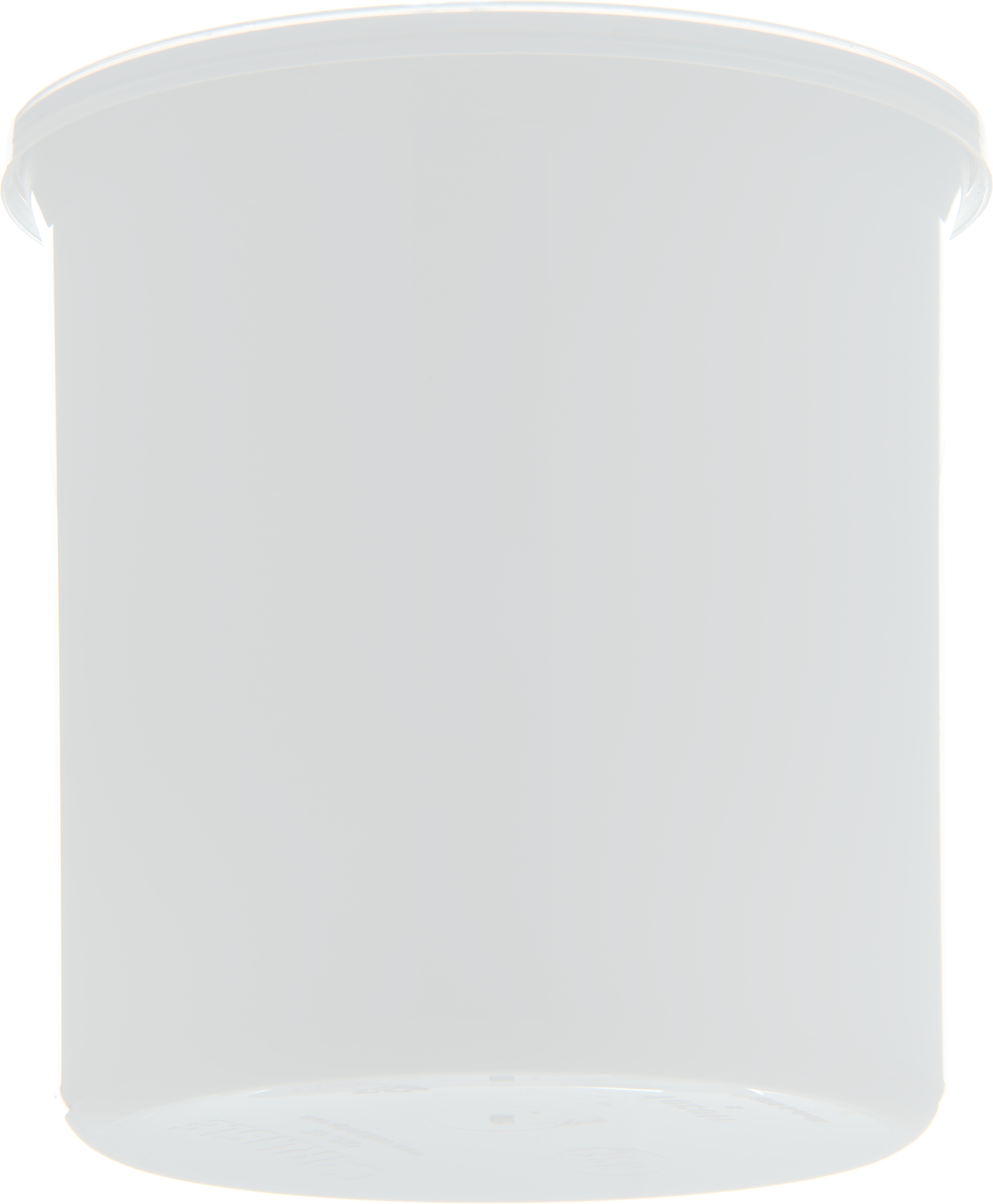 Carlisle White Classic Crock with Lid, 1.2 Quart -- 12 per case