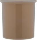 Carlisle Classic Beige Crock with Lid, 1.2 Quart