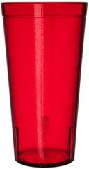 Carlisle Stackable SAN Plastic Ruby Tumbler, 20 Ounce -- 72 per case