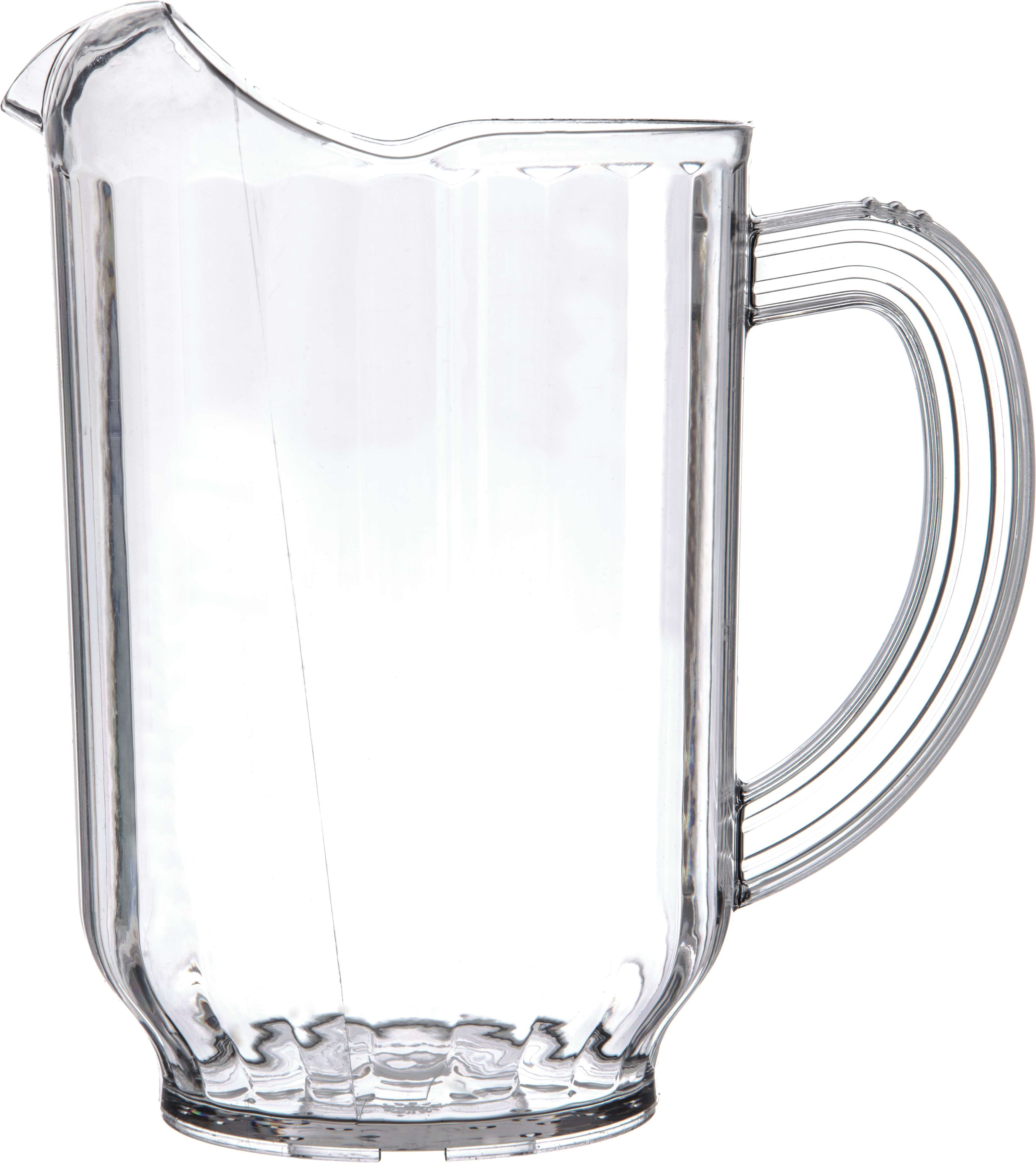 Carlisle Clear Versapour Pitcher, 60 Ounce -- 6 Per Case