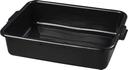 Carlisle Comfort Curve Black Bus Box, 15 x 20 x 5 inch -- 12 per case