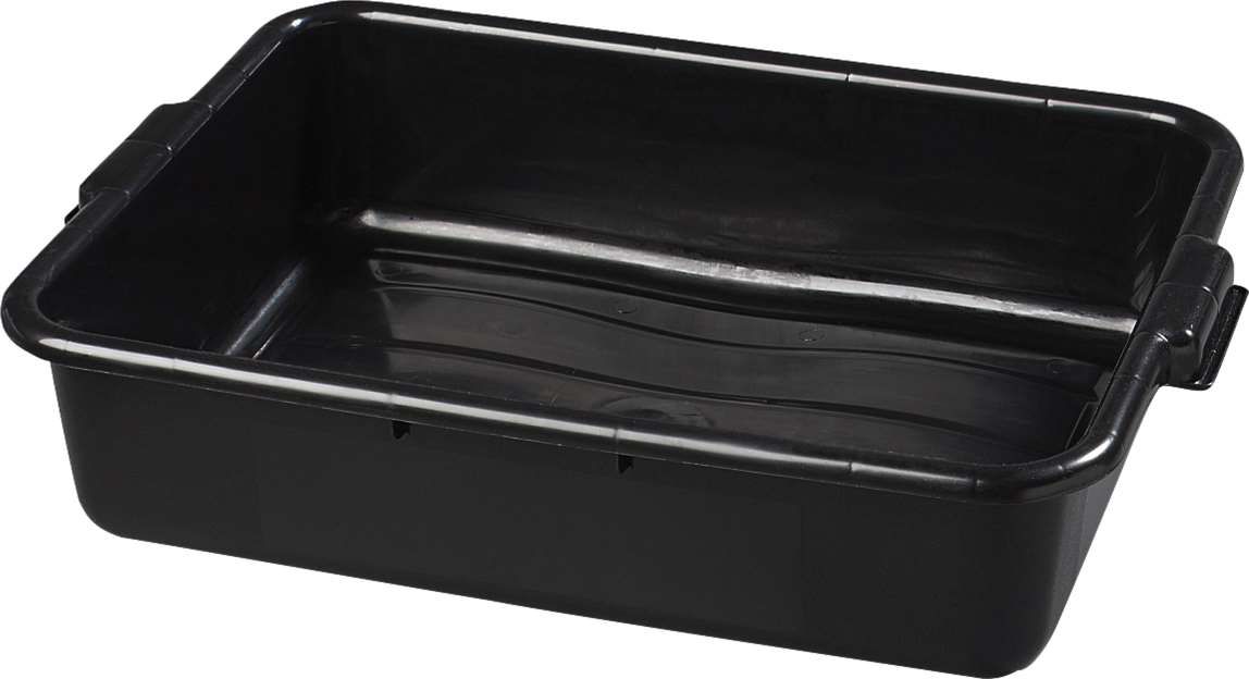 Carlisle Comfort Curve Black Bus Box, 15 X 20 X 5 Inch -- 12 Per Case