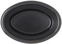 Carlisle Melamine Black Smooth Oval Ramekin, 2 Ounce -- 48 per case