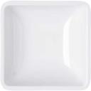 White Melamine Single Square Ramekin -- 48 per case