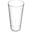 Carlisle Stackable Clear SAN Tumbler, 24 Ounce - 12 per set -- 6 set per case