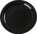 Carlisle Kingline Black Melamine Sandwich Plate, 7.25 inch -- 48 per case