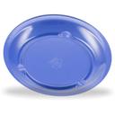 Carlisle Sierrus Melamine Ocean Blue Narrow Rim Dinner Plate, 9 inch Dia -- 24 per case