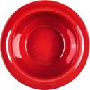 Carlisle Sierrus Melamine Red Rimmed Nappie Bowl, 10 Ounce -- 24 per case