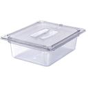 Carlisle StorPlus Polycarbonate Clear 1/2 Size Food Pan, 4 inch Deep -- 6 per case