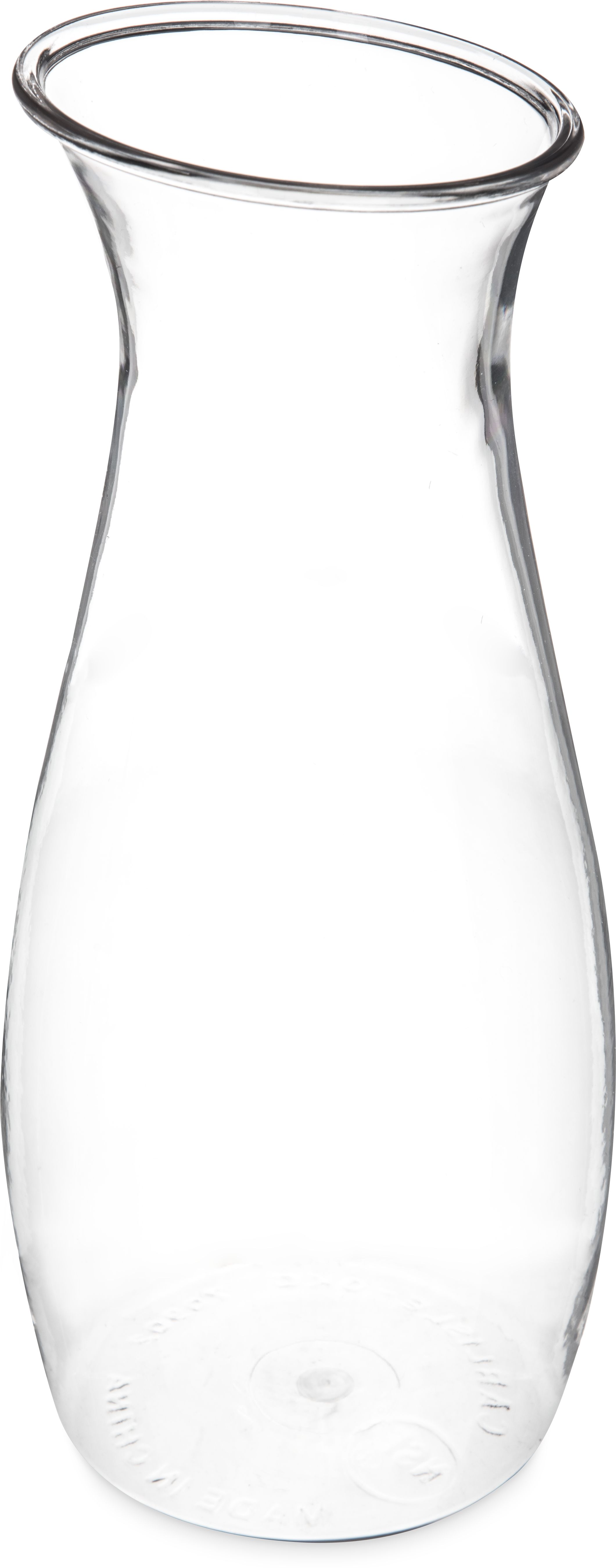 Carlisle Clear Carafe, 1 Liter -- 12 Per Case