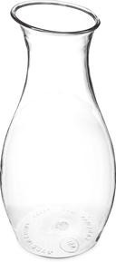 Carlisle Clear Carafe, 1.5 Liter -- 12 per case