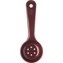 Carlisle Measure Miser Reddish Brown Perforated Short Handle Spoon, 1.5 Ounce -- 12 per case