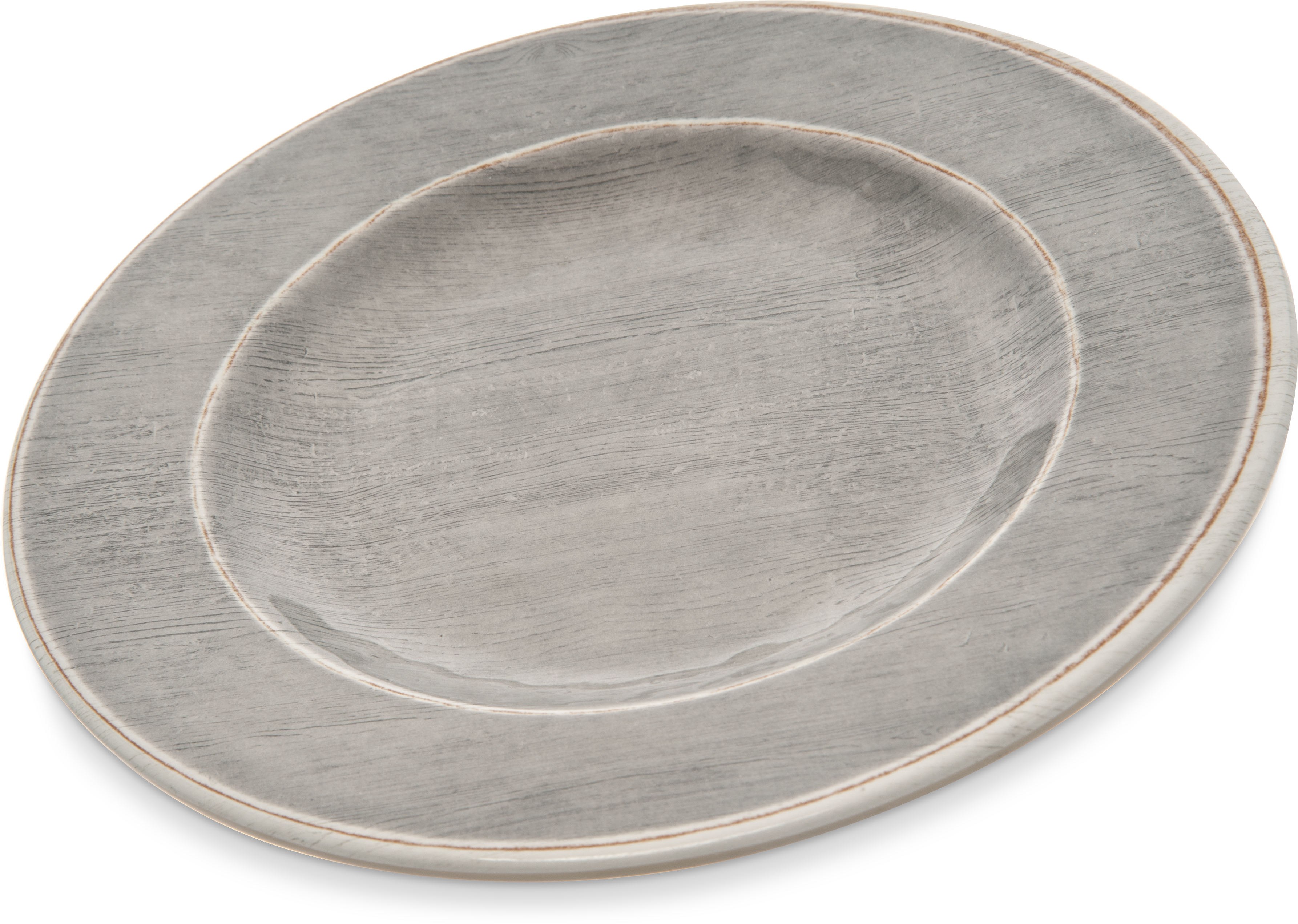 Carlisle Melamine Smoke Grove Salad Plate, 9 inch -- 12 per case