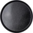Carlisle Fiberglass Black Round Tray, 14 inch -- 12 per case