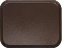 Carlisle Griptite Fiberglass Brown Rectangle Tray, 18 x 14 inch -- 12 per case