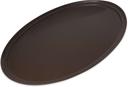 Carlisle Griptite Fiberglass Brown Oval Tray, 31 x 24 inch -- 6 per case