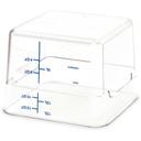 Carlisle Squares Polycarbonate Clear Food Storage Container, 12 Quart -- 6 per case