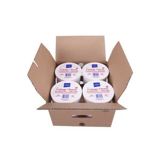 Upstate Farms 4 Percent Small Curd Cottage Cheese, 5 Pound -- 4 Per Case