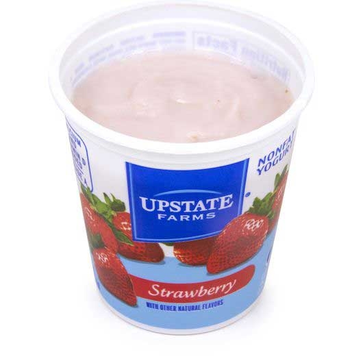 Upstate Farms Strawberry Blended Yogurt, 8 Ounce -- 12 per case