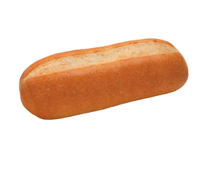 Turano Soft Fully Baked Hinged Sliced Deli Bun, 3.2 Ounce -- 12 per case.