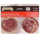 Great American Bacon Wrapped Beef Filet, 10 Ounce -- 8 per case
