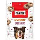 Milk-Bone 8 Ounce Dunkin Donut Vanilla Glaze Flavor Dipped Dog Treat, 8 Ounce -- 7 per case