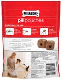 Milk Bone Pill Pouches with Real Chicken Dog Treats, 6 Ounce Bag -- 5 per case
