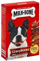 Milk Bone Small and Medium Gravy Bones Dog Snacks, 19 Ounce Box -- 12 per case