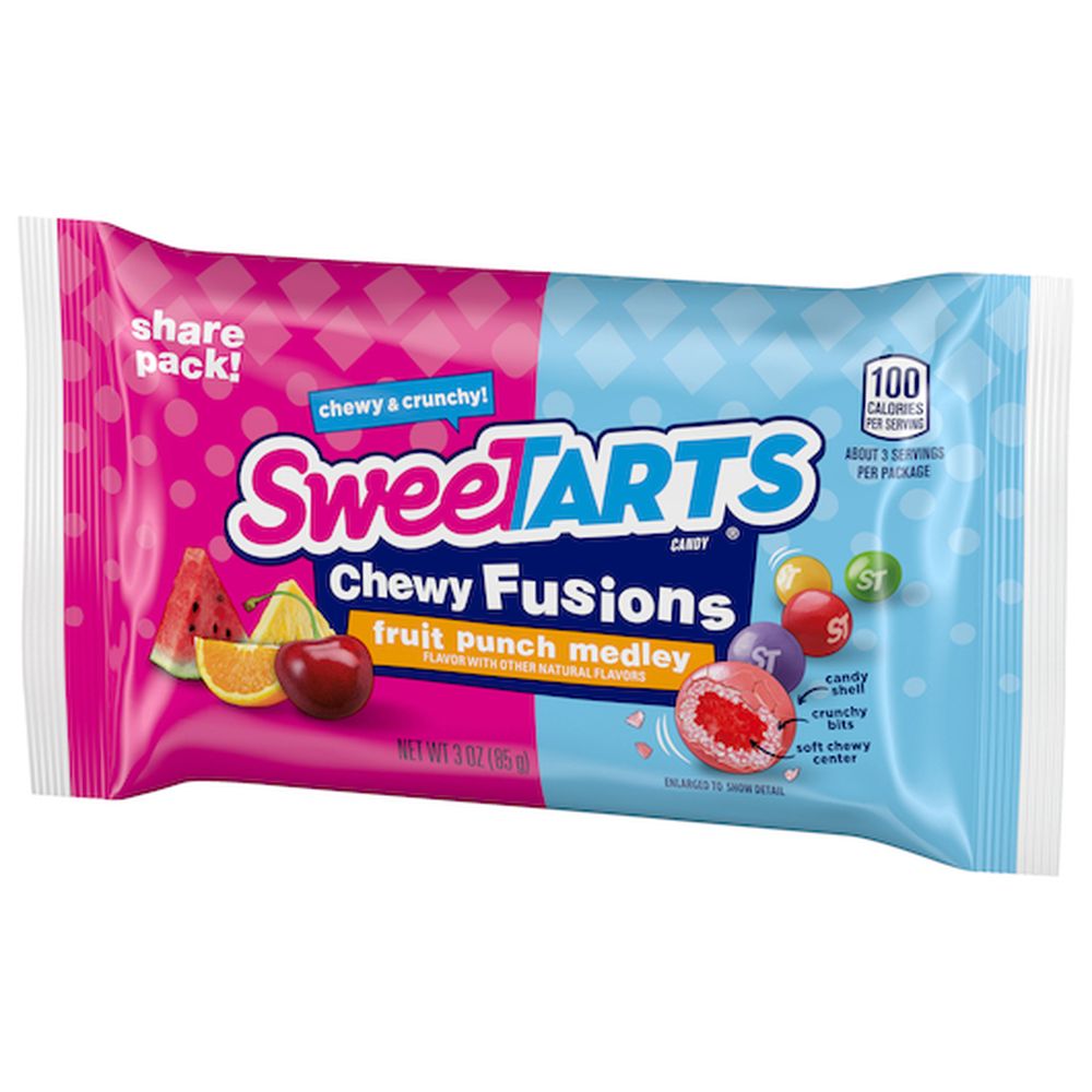 Sweetarts Chewy Fusion Fruit Punch Medley, 3 Ounce -- 48 per case