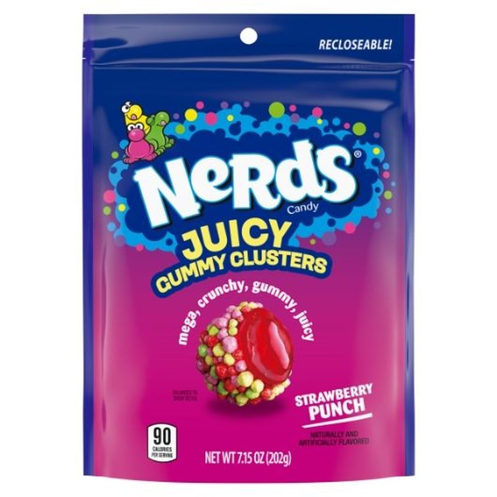 Nerds Juicy Gummy Clusters, 7.15 Ounce -- 6 Per Case