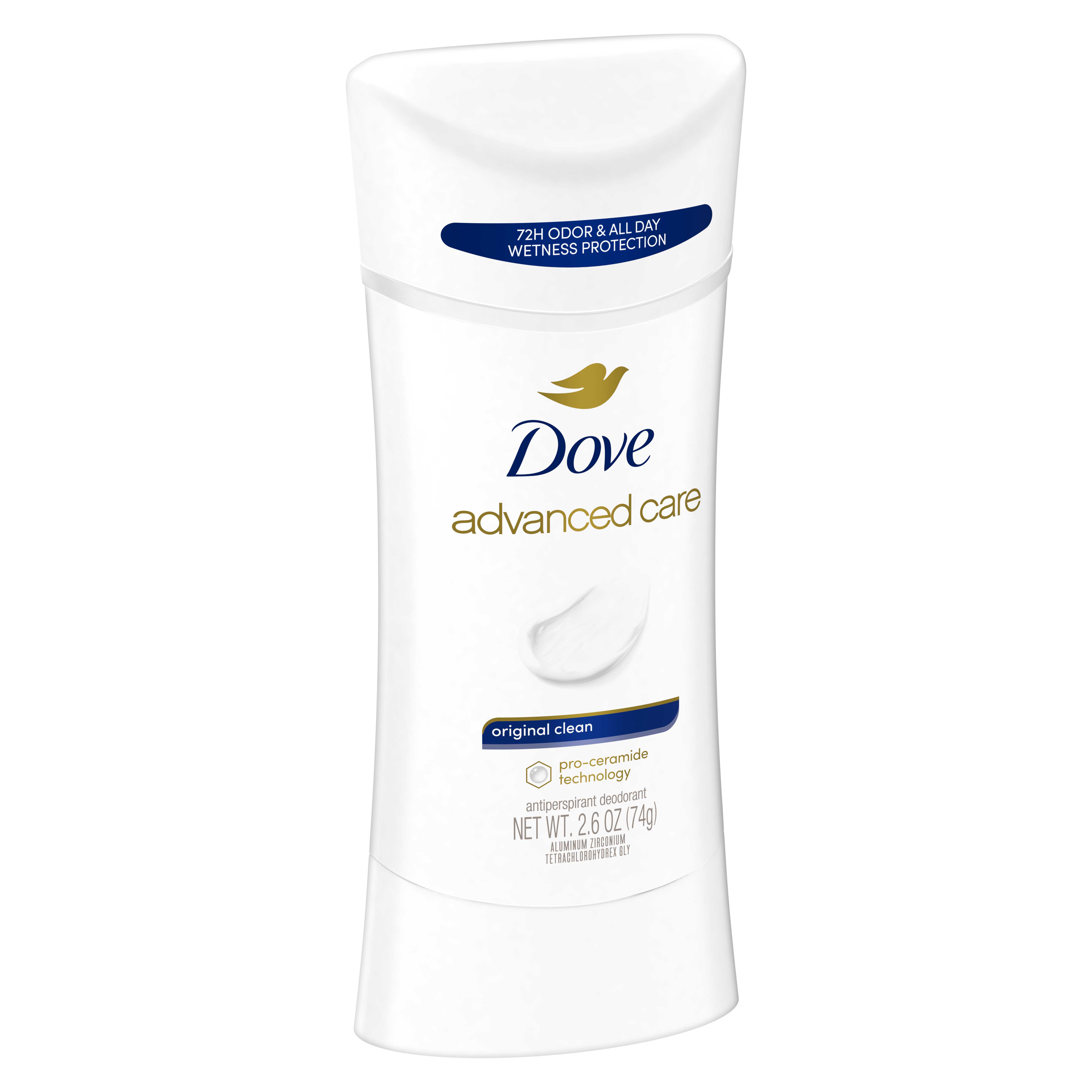 Dove Advanced Care Original Clean Antiperspirant Deodorant, 2.6 Ounce -- 12 Per Case