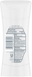 Dove Advance Care Clear Finish Solid Deodorant Stick, 2.6 Ounce -- 12 per case.