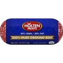 Holten 80/20 Pure Ground Beef Chub, 1 Pound -- 12 per case