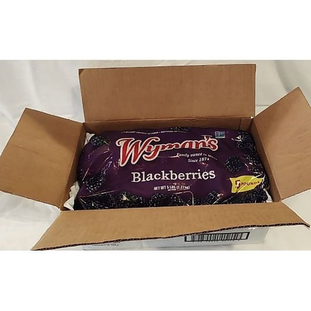 Wymans Blackberries, 5 Pound -- 2 per case