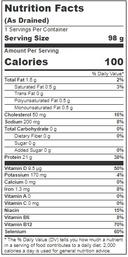 Blue Harbor No Salt Added Wild Pink Salmon in Water, 5 Ounce -- 12 per case