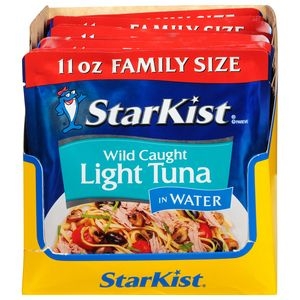 Starkist Chunk Light Tuna in Pouch, 11 Ounce -- 12 per case.