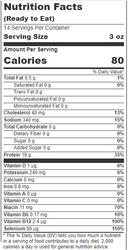 Blue Harbor Pole and Line Skipjack Tuna in Water, 43 Ounce -- 6 per case