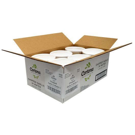 Cortona Chopped Garlic In Water, 32 Ounce -- 6 Per Case