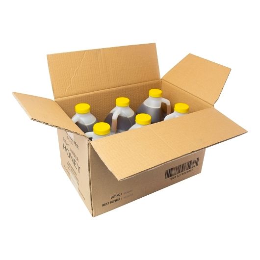 Sweet Harvest Foods Light Amber Honey, 5 Pound -- 6 Per Case