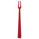WNA Spirit Plastic Printable Red Fish Fry Fork, 6 inch -- 1000 per case.