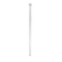 WNA Spirit Crystal Plastic Round Stemmed Ballend Stirrer, 6 inch -- 2500 per case.