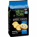 New York Style Plain Bagel Crisps, 6 Ounce Bag -- 6 per case