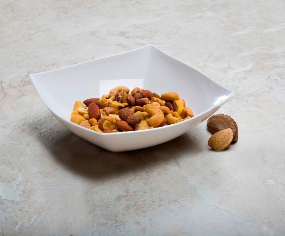 Yoshi Ware Emi White Square Serving Bowl, 32 Ounce -- 50 Per Case