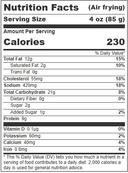 Golden Harvest 31 to 40 Count Panko Breaded Buffalo Round Tail Off Shrimp, 3 Pound -- 4 per case