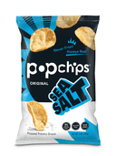 Popchips Sea Salt Popped Potato Chips, 5 Ounce -- 12 per case.