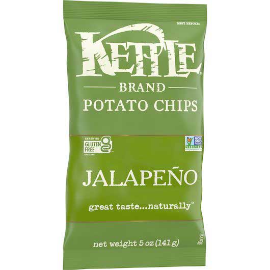 Kettle Jalapeno Potato Chips, 5 Ounce -- 15 per case