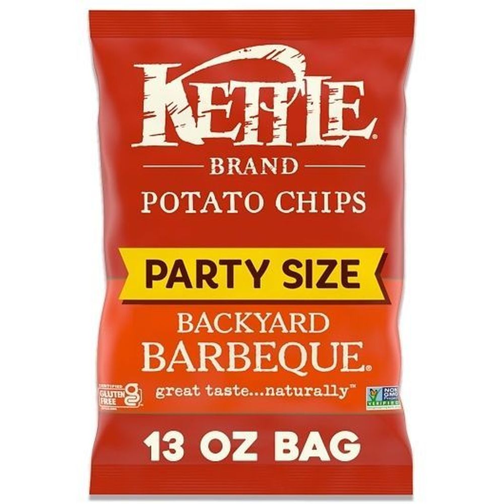Kettle Backyard Bbq Potato Chips, 13 Ounce -- 9 per case