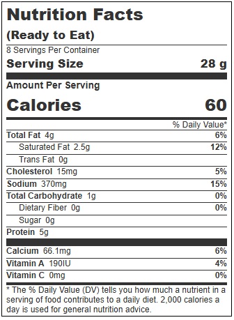 Odyssey Traditional Feta Cheese Chunk, 8 Ounce -- 12 per case