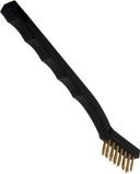 Carlisle Flo-Pac Blue Ribbon Utility Brush with Brass Bristles, 7 inch -- 12 per case