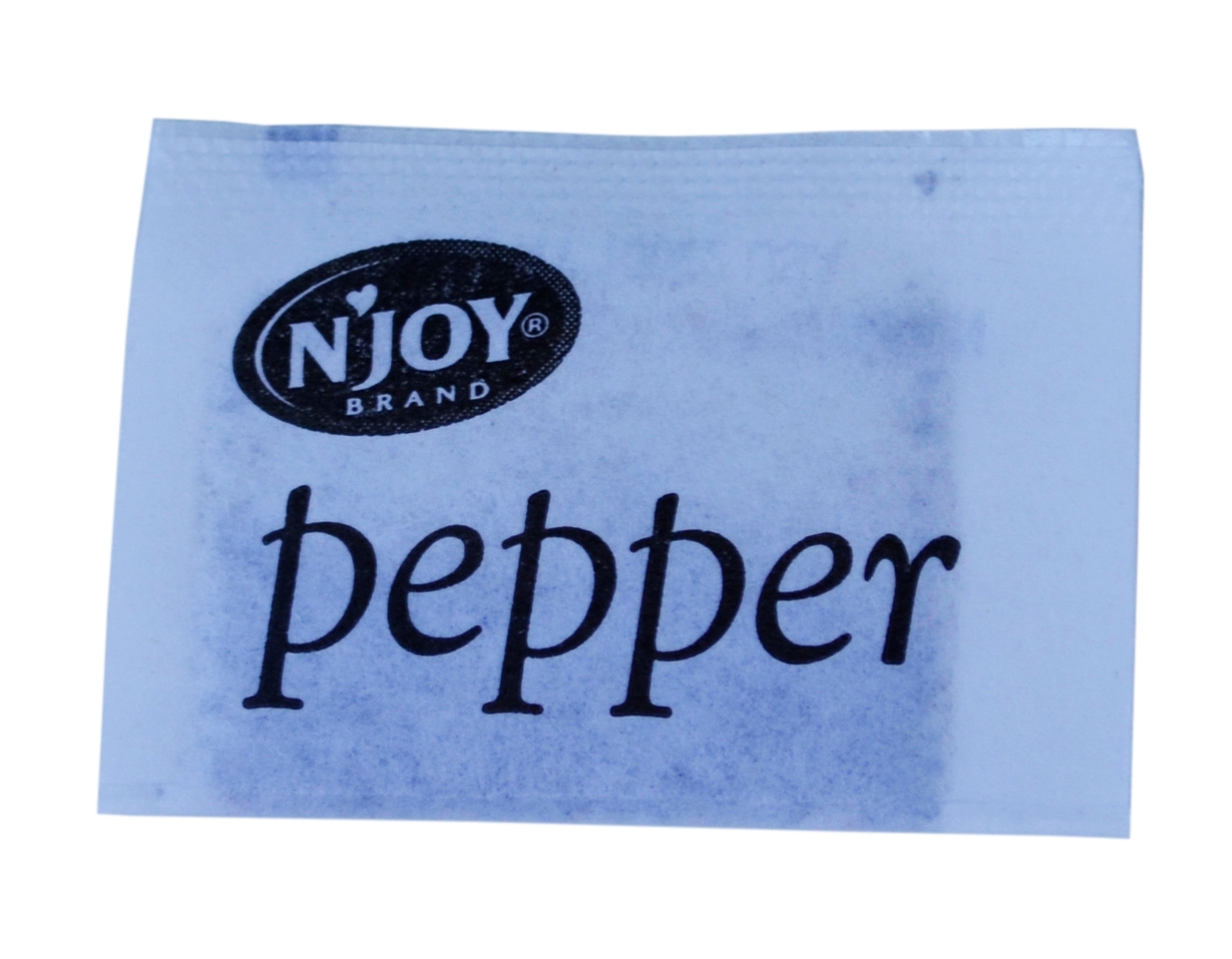 Njoy Pepper Packet, 0.1 Gram -- 3000 per case.